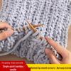 Karbonisiertes Bambus Strick- und Häkelnadel-Set für Pullover & Schals