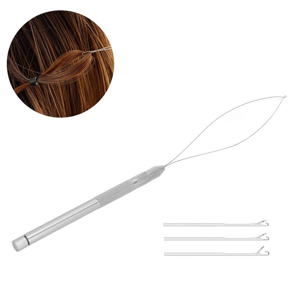 Hair Extension Tools Alloy Thrder Pulling Hook   for Professional Hair Styling Accessory