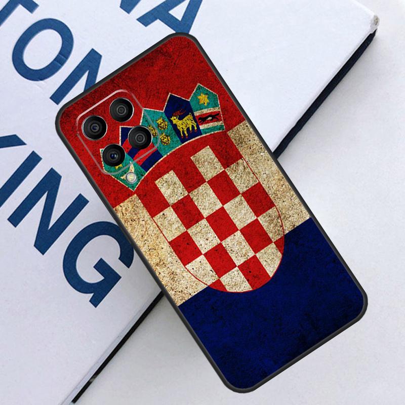 Croatia Flag For Samsung Galaxy M16 M06 M33 M13 M35 M53 M11 M21 M31 M55 M15 M14 M34 M54 M12 M32 M52 Case
