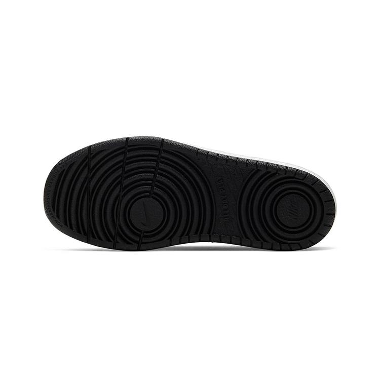 New Nike Court Borough Low 2 White Black PS BQ5451-104