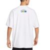 Nike T Shirts Men's White Crew Neck Moderate HQ9253-100