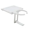 Fold Out Desk Cup Holder ABS Stable Space Saving Retractable Table Drink Holder Rack for Home and Office