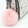 For Woman Simple DIY Fluffy Fur Jewelry Pompom Fashion Accessories Keychains Key Ring Key Chain