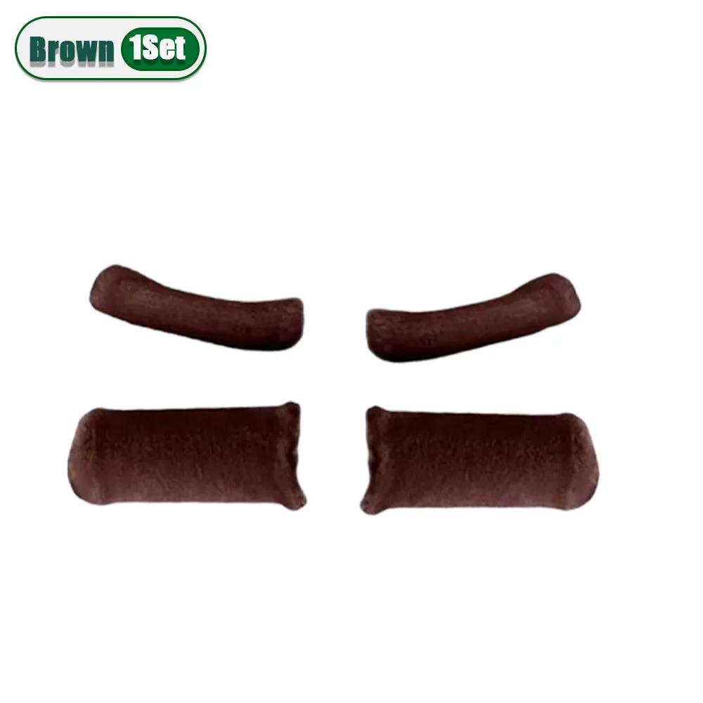 Winter Plush Handlebar Covers Warm Non Slip Gloves Mitts for Electric Scooter Motorcycle Tricycle Windproof Grip Hand Protection