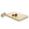 Snijplank met verhoogde randen 14,6 X 11,0 X 0,8 inch Hakblok voor voedsel Fruit Groenten Vlees