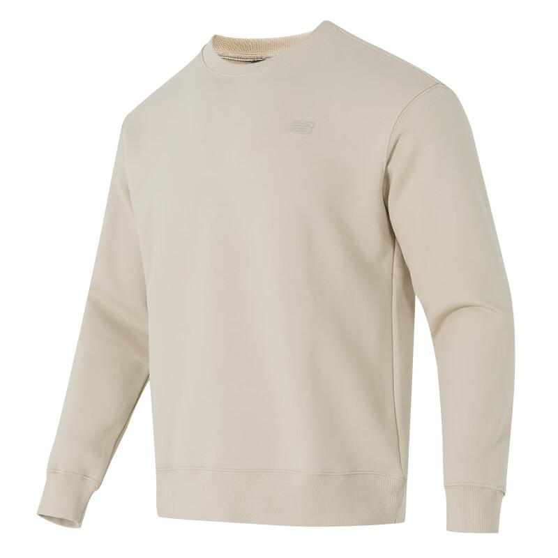 

New Balance Sweatshirts Men s BEI Crew Neck Moderate Regular NCF41421-BEI XL