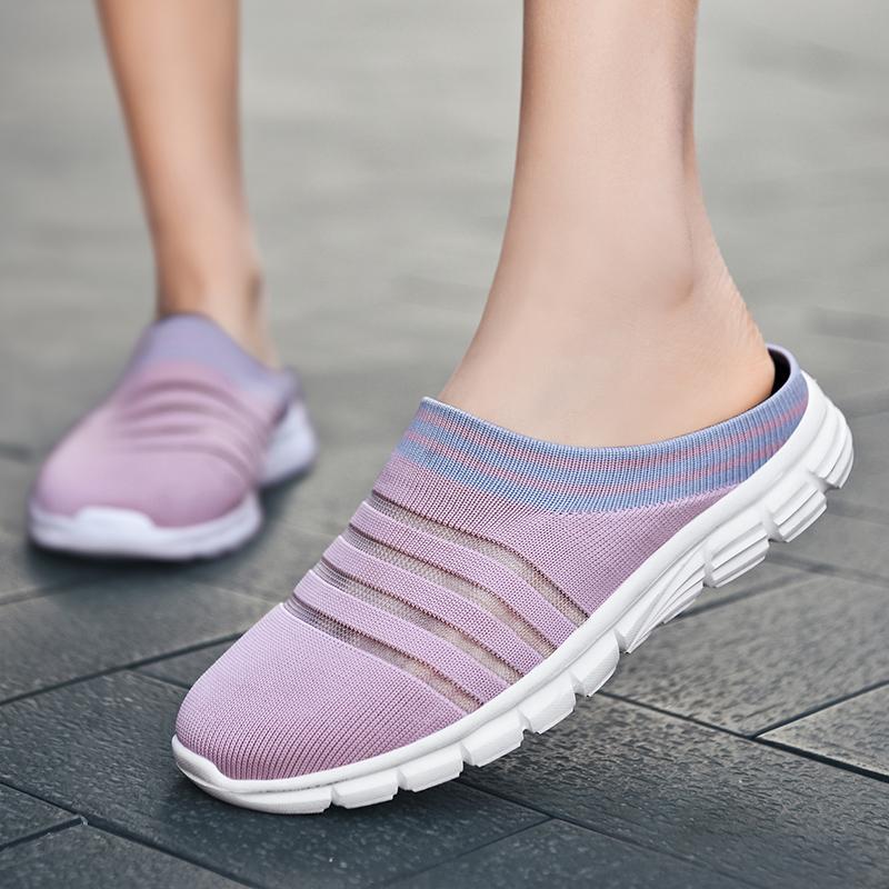 Men Shoes Lightweight Comfortable Breathable 2025 Summer Shoes Women Flats Plus Size 35-46 Outdoor Walking Casual Shoes Men