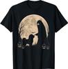 Retro Shih Tzu Dog Boop Ghost Halloween Moon T-Shirt