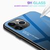 For iPhone 12 11 Pro Max Deksel Gradient Herdet Glass Deksel For iPhone X XR XS Max 7 8 6 6s 7Plus 8Plus 11 Pro Max 12 Mini Deksel