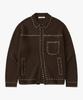 SUARE Wool Hand-Stitch Trucker Knit Jacket - 3 Colors