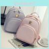 Elegant Women Pu Leather Braided Backpack With Adjustable Straps For Daily Use
