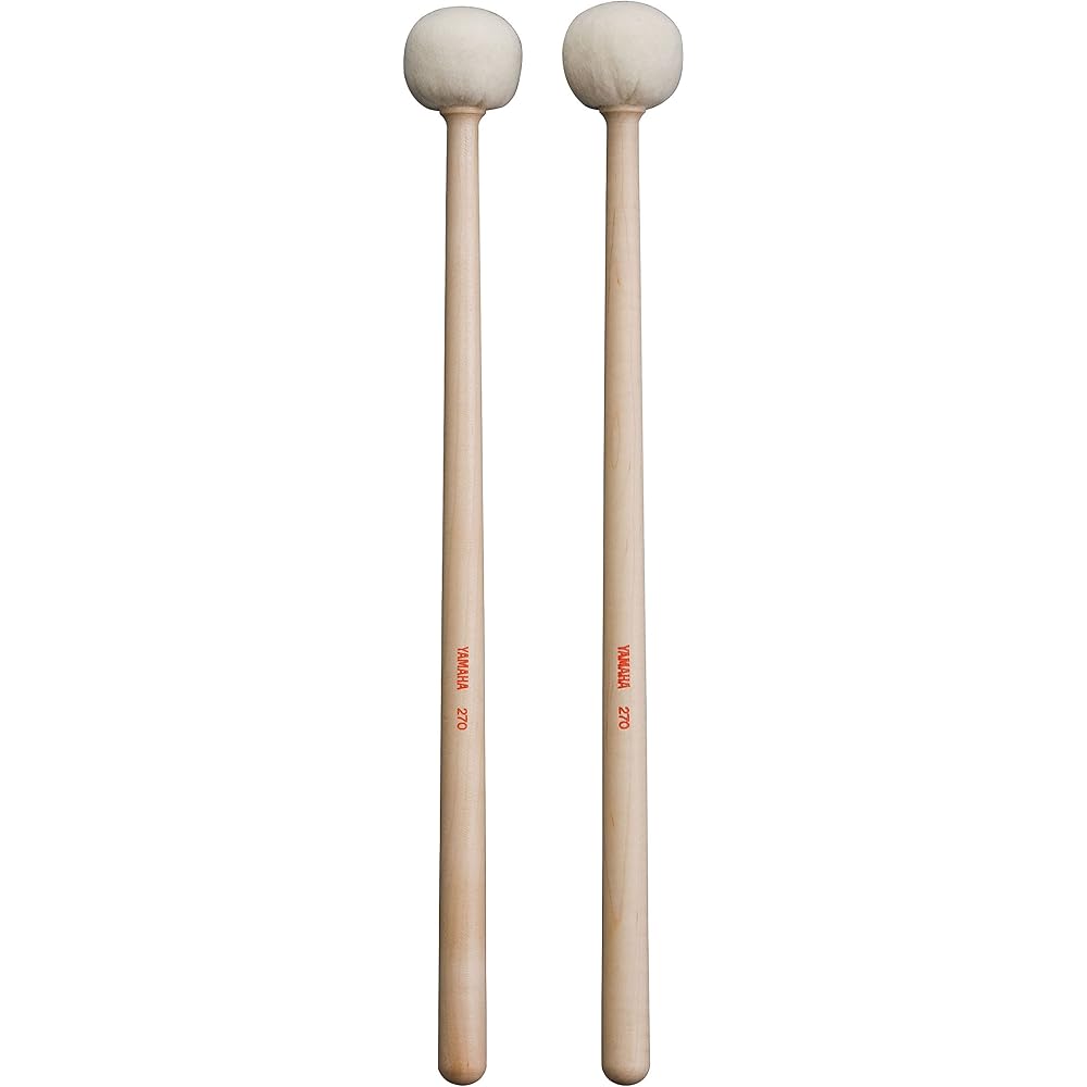Yamaha TM-270 Timpani Mallets, Soft Head, Ball Type
