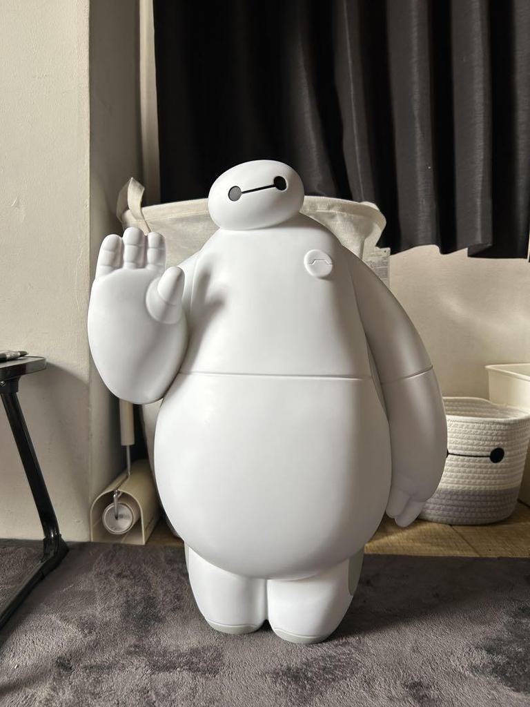 [USED] Big Baymax Soft Vinyl Figure White