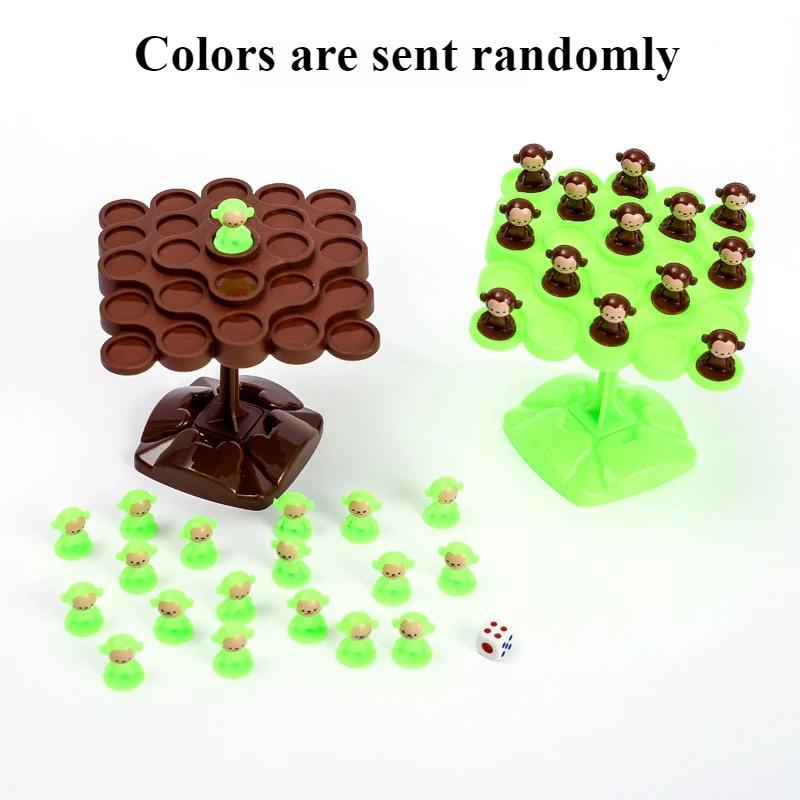 Monkey Balance Tree Interactive Parent Child Game for Kids Focus Coordination Skills Training Educational Gift for Christmas