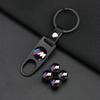 1Pcs Leather Key Chain Car Keyring Pendant Keychain Decor Styling For BMW E34 E36 E60 E90 E46 E39 E70 F10 F20 F30 X5 X6 X1 M3 M5 M6