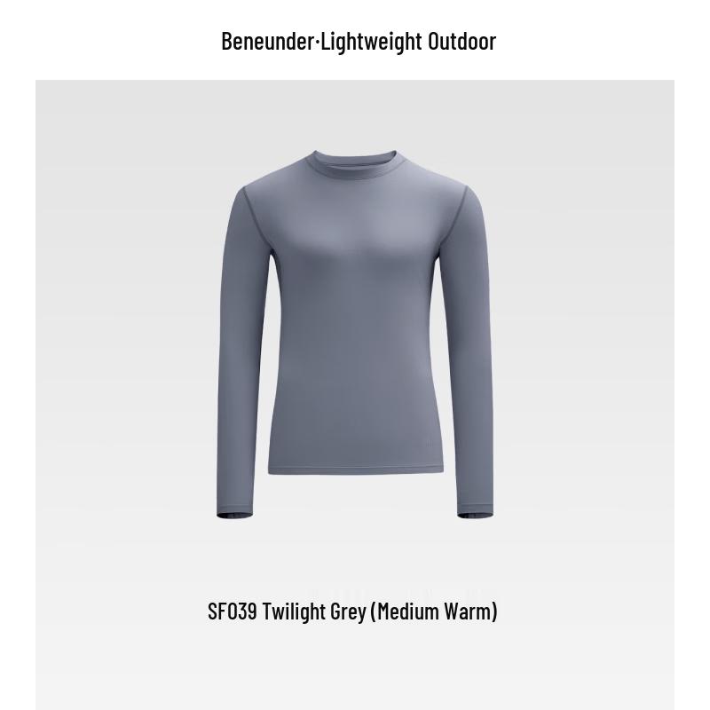 Beneunder Men's Thermal Base Layer Shirt