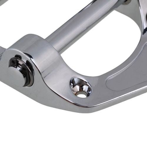 Yibuy Silver Zinc Alloy Guitar Tremolo Unit, Guitar Vibrato Tremolo Bridge for Electric Guitars