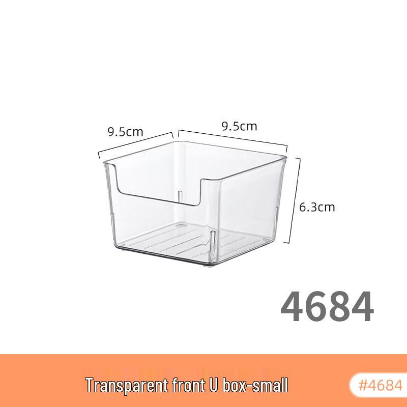 Průhledný víceúčelový úložný box na knihy, hračky, svačiny, oblečení, kosmetiku a různé drobnosti