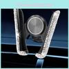 Multi-functional Car Phone Holder With Bling Rhinestone Pvc Material 00321 Model
