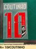 Vasco Da Gama '26-'27 Commemorative Edition Adult Jersey with Coutinho #10 Heat Transfer Letters