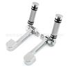Motorcycle Footpeg Extender Harley-Davidson Touring Softail 883 Chrome Or Black Pedal Extension Kit