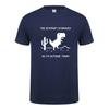 The Internet Is Broken Web Page Computer Dinosaur Tshirt Funny Birthday Gift For Men Boyfriend Husband Programmer Geek T Shirts