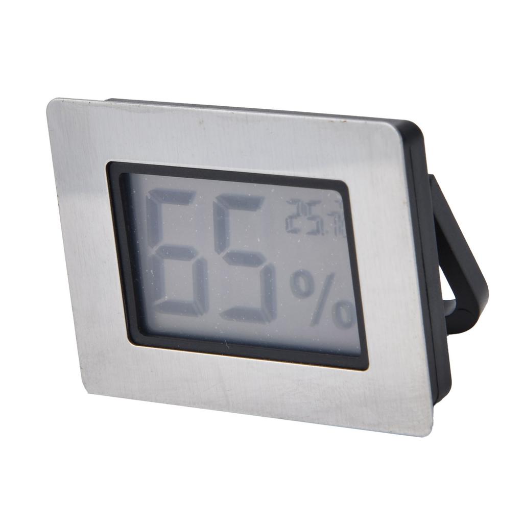 Embedded Design LCD Electronic Thermometer Hygrometer for Cigar Box Guitar Case Wine Cabinet