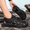 Fashion Breathable Leisure Walk Men's Sandals Fashion Hollow Out Mesh Shoes Quick Dry Man Wading Aqua Shoes Comfortable Men Summer Shoes