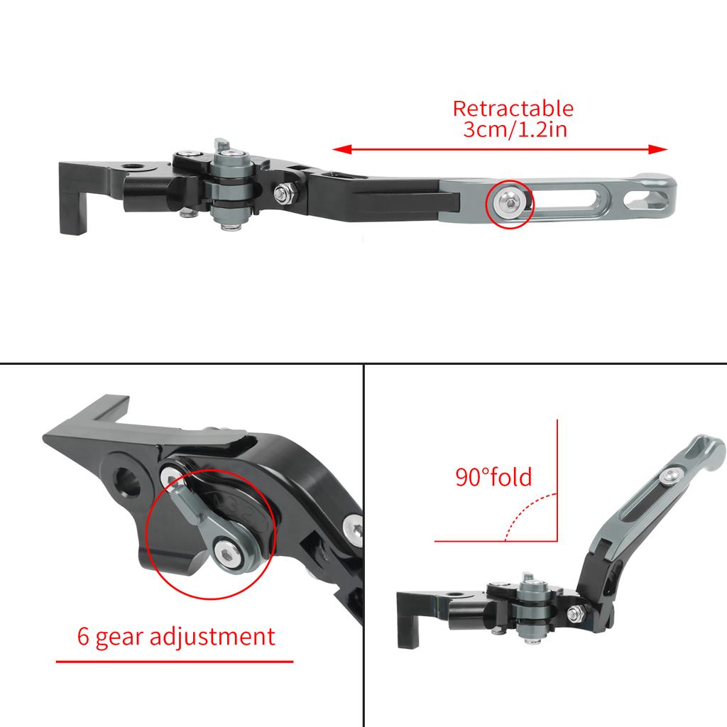 For BMW F900GS F 900 GS F900 GS 2025-2025 Motorcycle Adjustable Folding Extendable Brake Clutch Levers Handle Lever