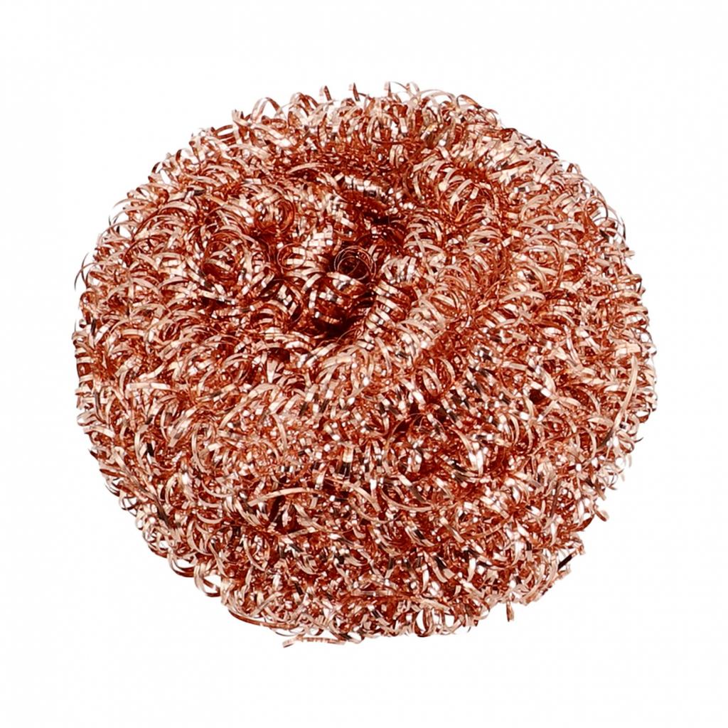 3x Copper-plated Wire Sponge Ball Iron Tip Nozzle Cleaner Slag Remover Tool