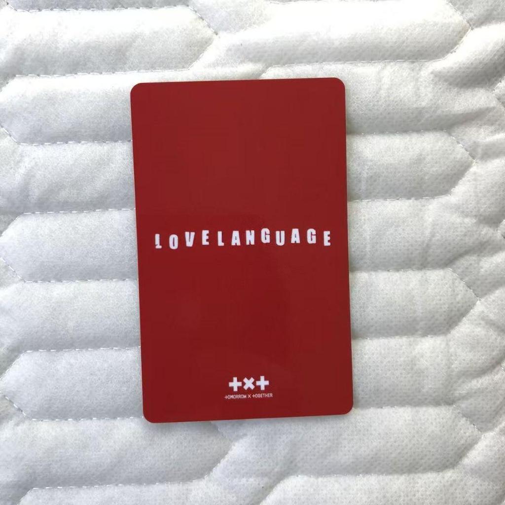 [USED] TXT LINE MUSIC Play Campaign Winner: Yeonjun Trading Card