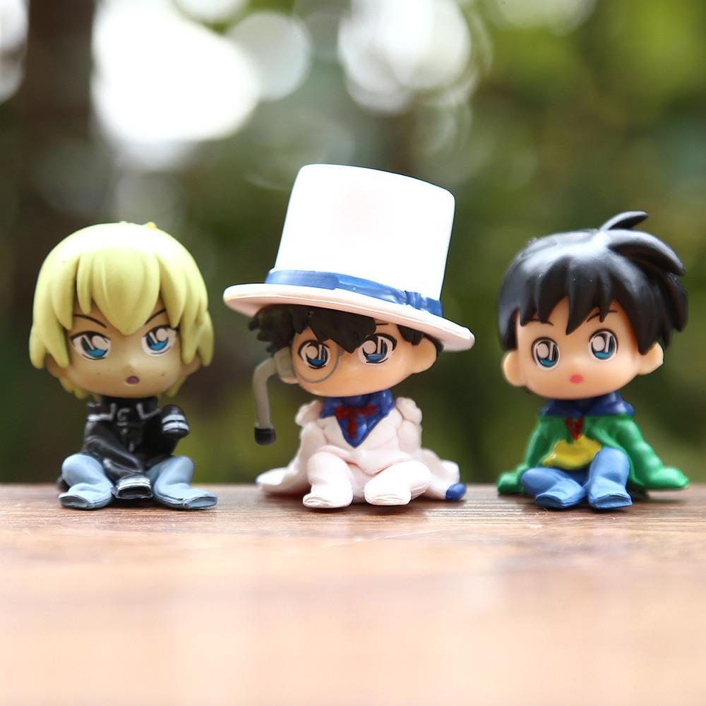 Conan Kaitou Detective Kid Pvc Figure Collectible Desktop Statue Anime Gift