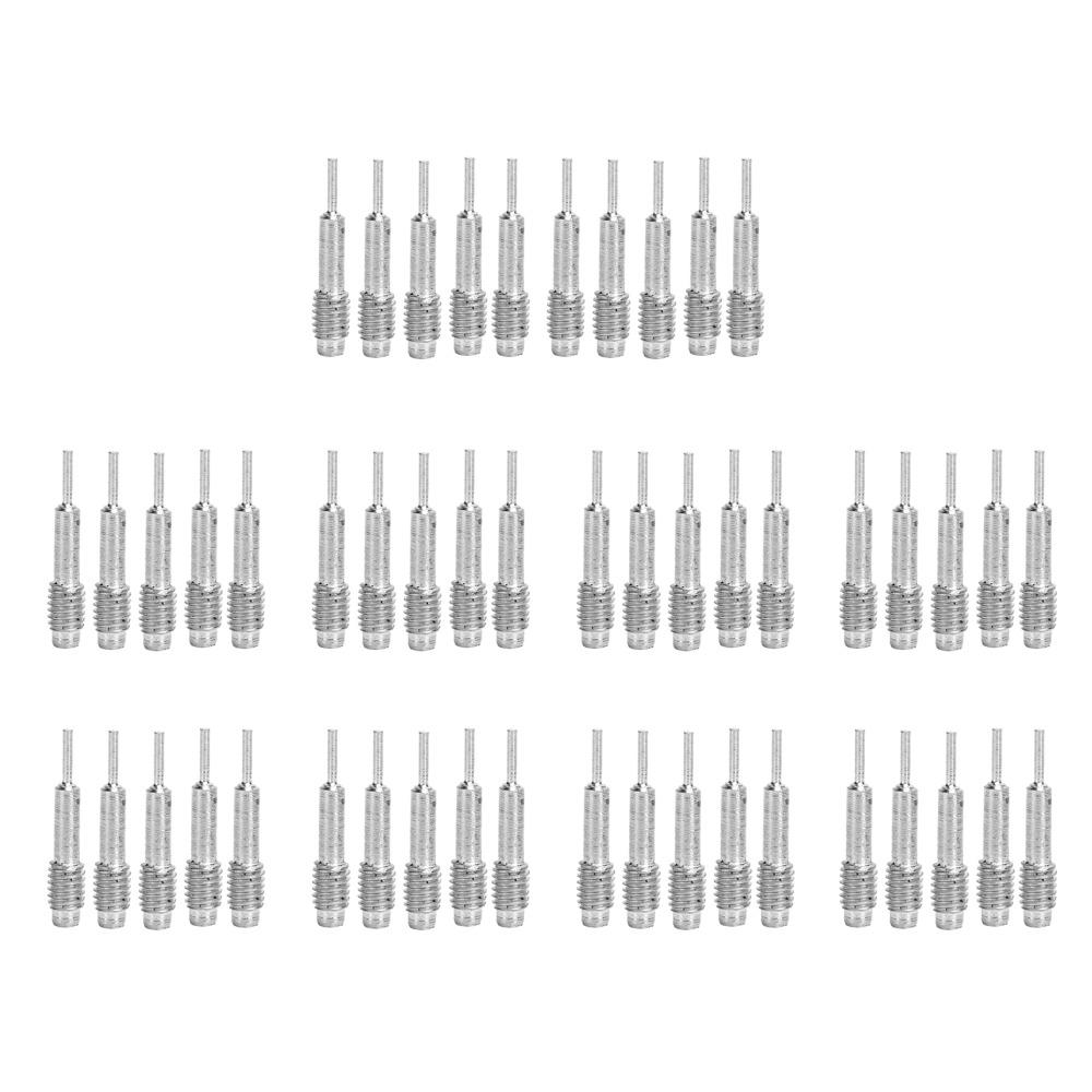 50pcs Precision Universal Replacement Watch Repair Tool Silver Watch Band Pins Watch Strap Link Pins Watch Band Removal