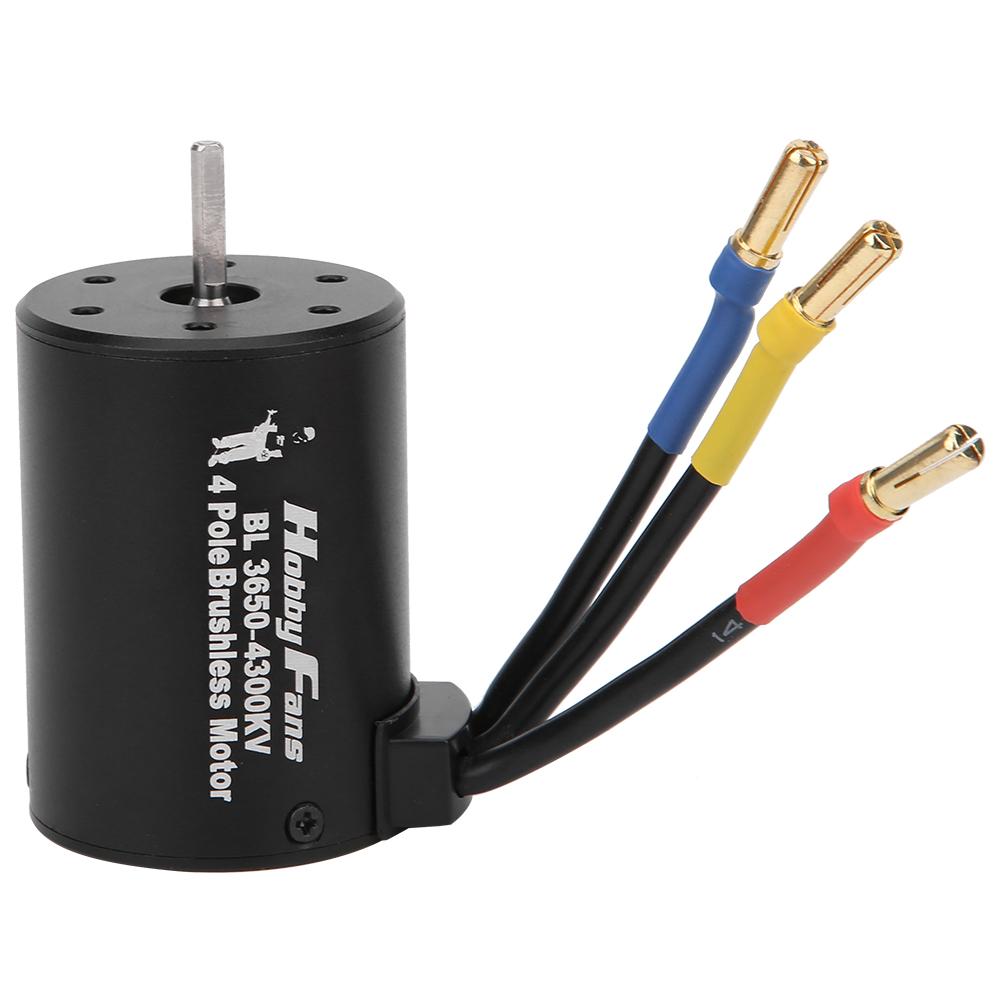 

3650 4300KV Brushless Sensorless Motor Upgrade Accessory for 110 RC Car Model