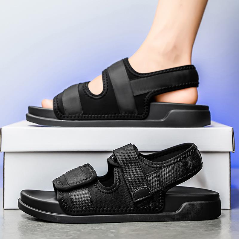 Summer new high-quality beach shoes outdoor platform men's dual-purpose non-slip sandals breathable fashion versatile slippers