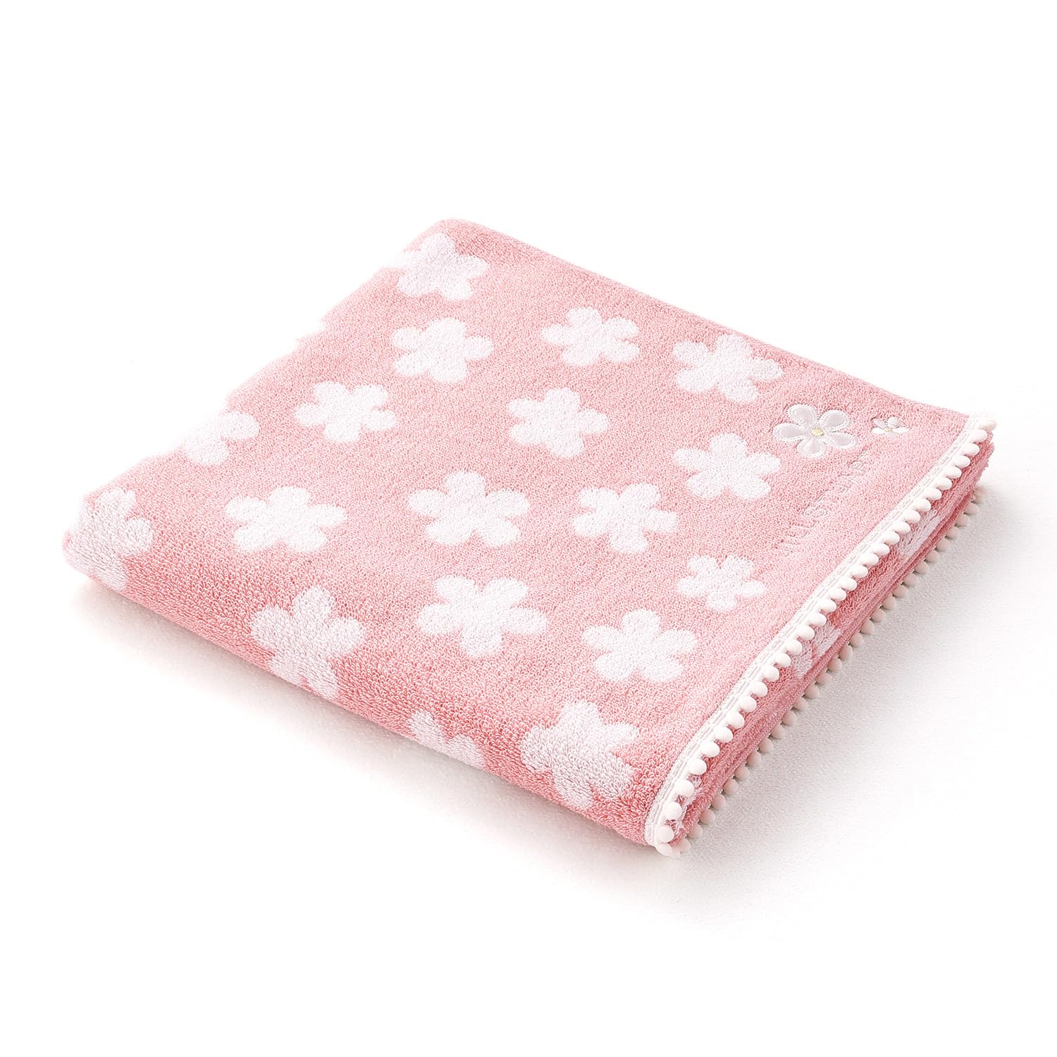 

JILL STUART Colore Bath Towel, Pink, Flower, Fluffy Cotton, 58-1893350, Approx. 60 x 120 cm