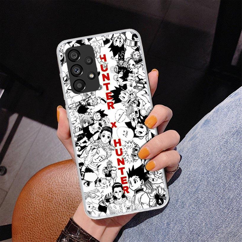 Hunter X Anime Phone Case For Samsung Galaxy A17 A16 A15 A14 A13 A57 A56 A55 A54 A53 A37 A36 A35 A34 A33 A26 A25 A24 A23 Galaxy