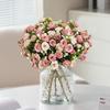 1/5pcs Artificial Flowers Silk Roses Wedding Bridal Bouquet Home Room Table Outdoor Garden Scrapbook DIY Gift Decoration Hotsale