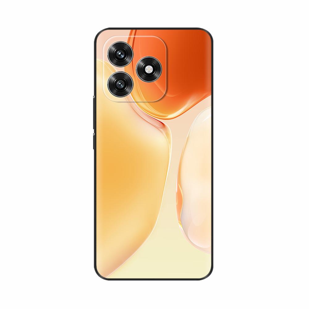 For Honor X5c Plus Case Sweet Love Flower Soft Silicone TPU Cover For Honor X5c HonorX5c Plus Phone Case Protective Shell Funda