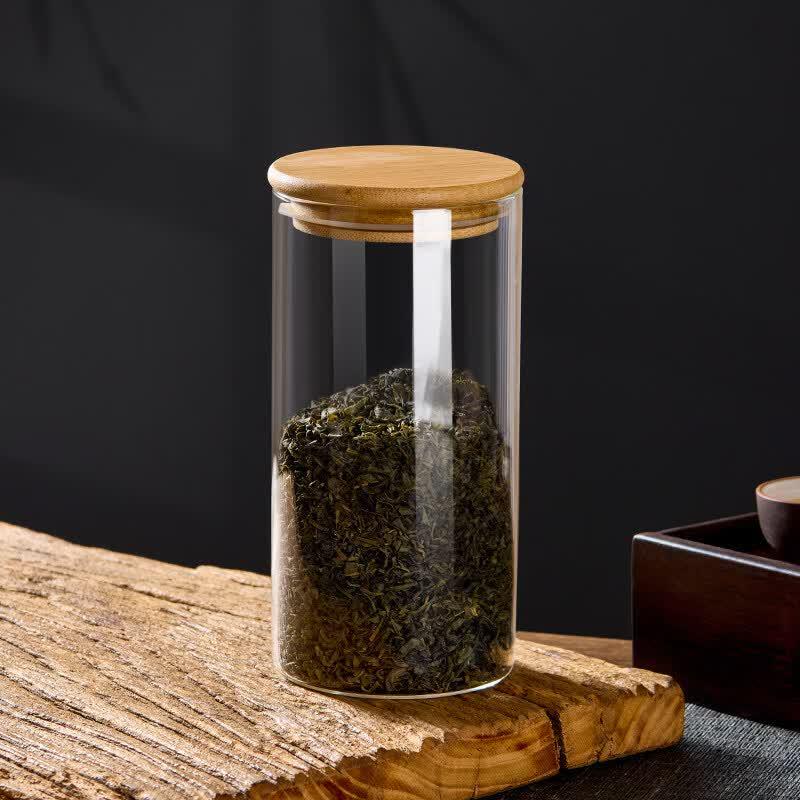Sealed Glass Tea Canister