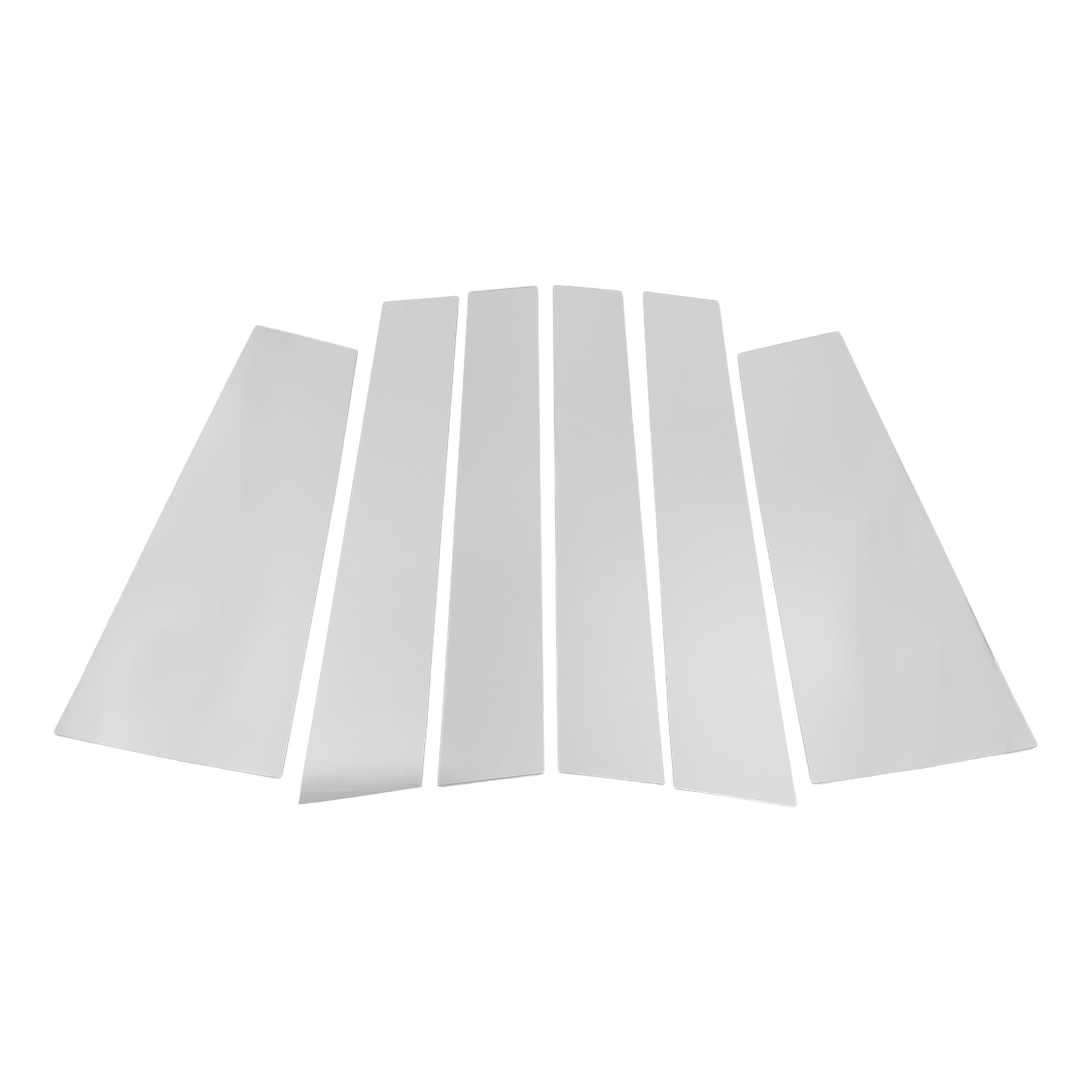 

ABSOPRO Наклейка на стойку двери, отделка окна, накладка на стойку, внешняя накладка двери для Toyota Highlander 2015 2021, хромированный серебристый тон, защита от царапин