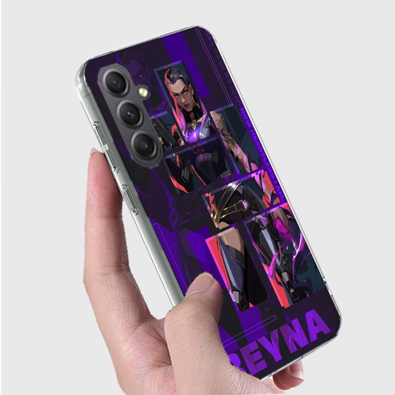 

Game Valorant Phone Case for Samsung A16 A26 A36 A56 A17 A37 A57 A07 A06 A02S A03 A04S A05S Galaxy Note 20 10 A50S A71 A51 A31 A Samsung Note 10