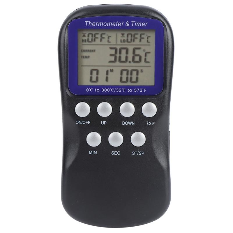 Digital Electric Food Thermometer For Oven Barbecue Grill Cooking Kitchen Accessory