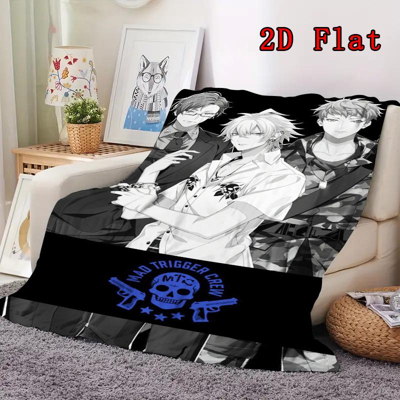 Hypnosis Mic 2D Flat Pattern Flannel Blanket High quality All Seasons Warmth and Comfort Perfect for Christmas Gifts.NMT0928248