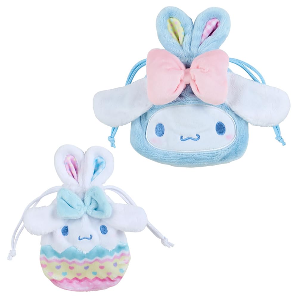 

Sanrio Cinnamoroll Drawstring Bag Set of Easter 23 x 24 x 3 SANRIO 150801 2, Rabbit, Cinnamon, cm, Character,