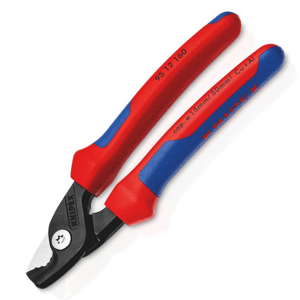 KNIPEX KNIPEX Cable Cutter Step Cut 9512-160SB