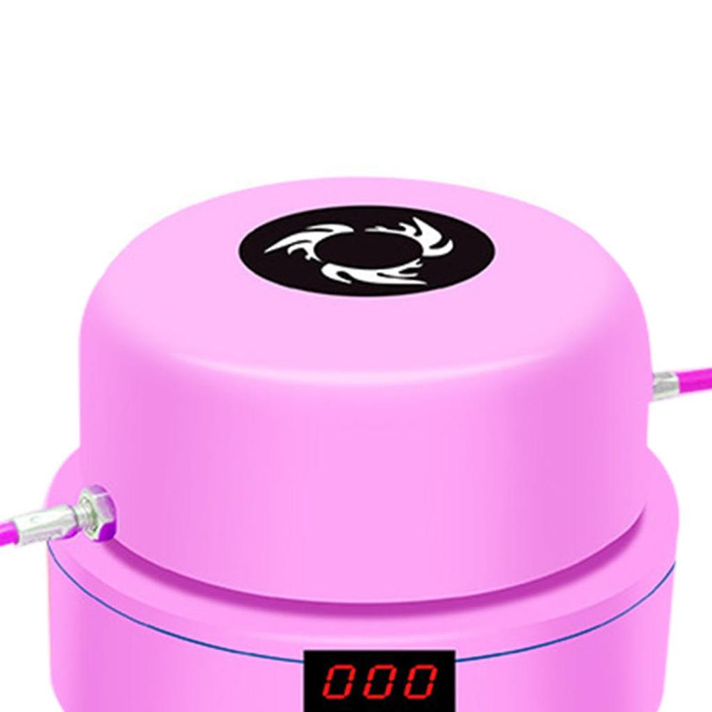 Jump Rope Machine Adjustable 1‑10 Speed Level Wireless Remote Control Motorized Skipping Rope Fitness Workout Equipment