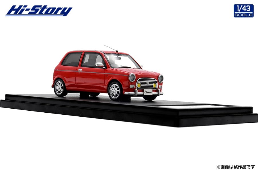 INTERALLIED Hi Story Daihatsu Mira Gino S Red Completed Product 1/43 (2000)
