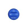 For Benz GLK 2009-2014 2015 Blue Aluminum Exterior Fuel Tank Cap Cover Trim 1PCS