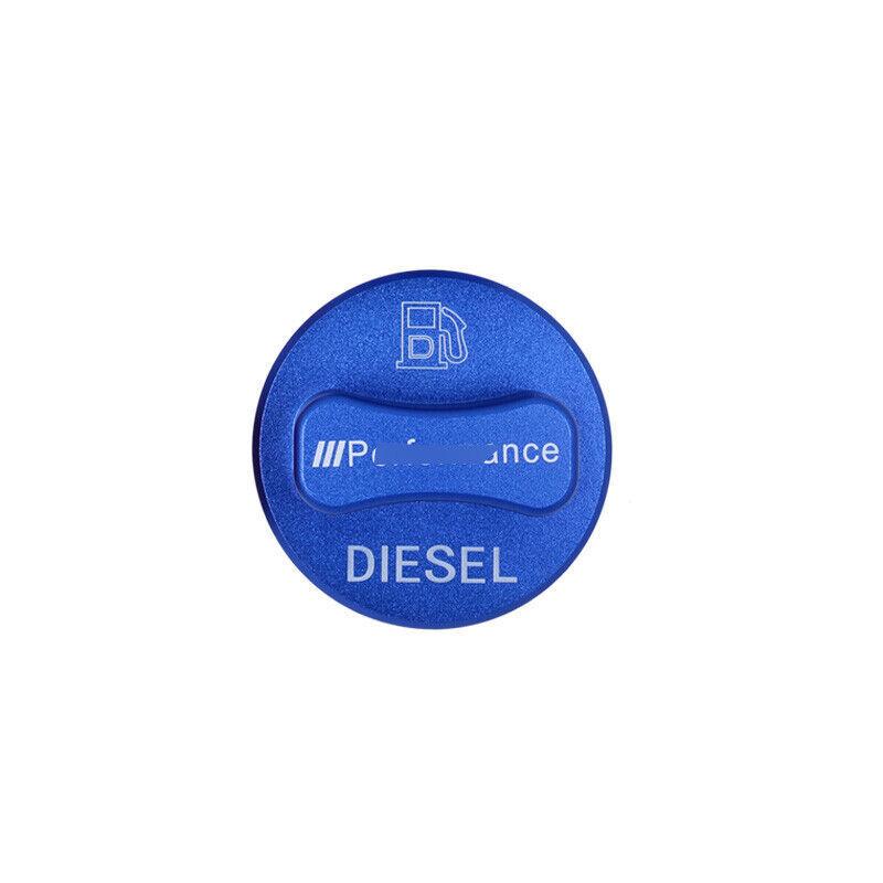 For Benz GLK 2009-2014 2015 Blue Aluminum Exterior Fuel Tank Cap Cover Trim 1PCS